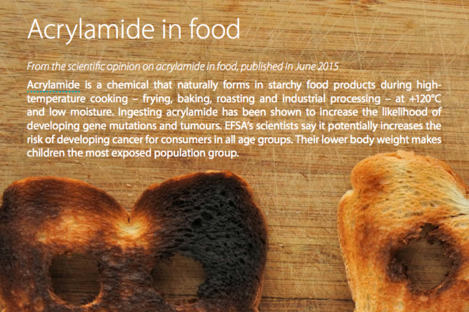 EFSA publica importante relatório sobre os níveis de produtos químicos nos alimentos 4