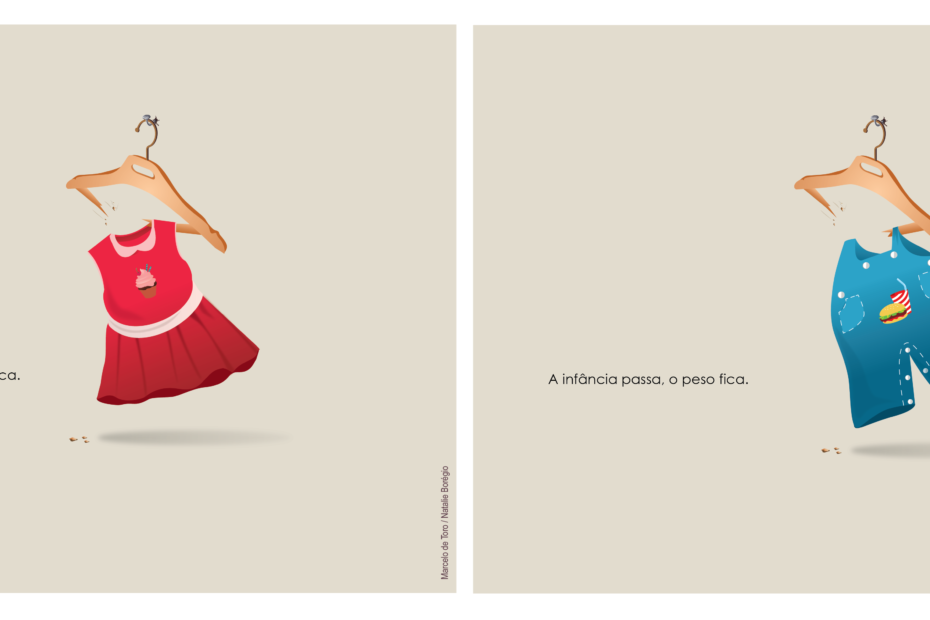 Campanha "A infância passa, o peso fica" 2
