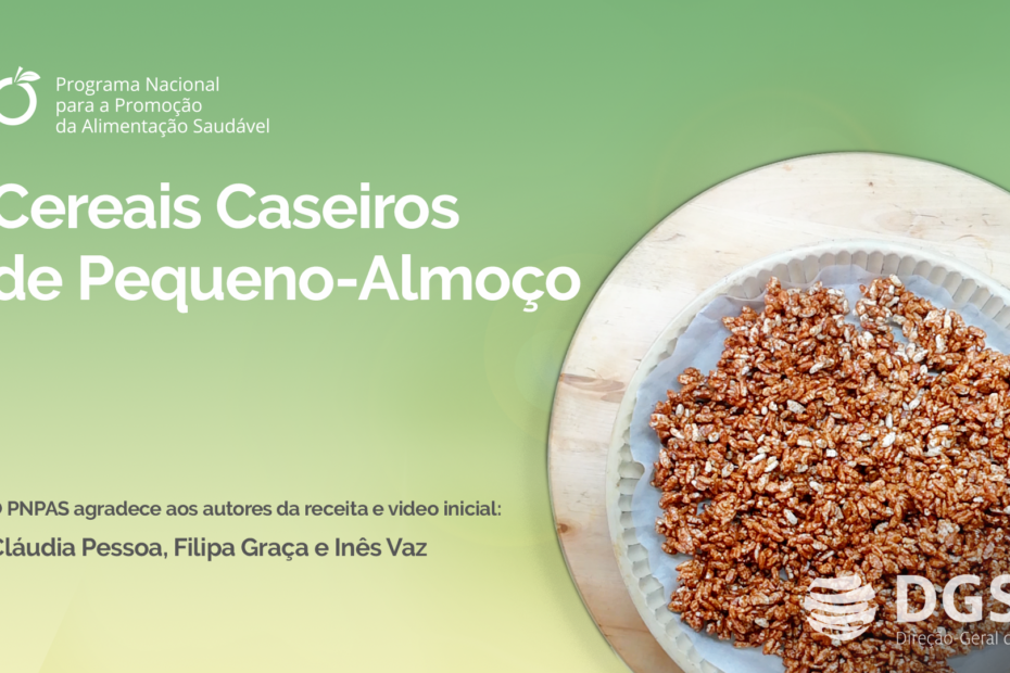 cereais caseiros de pequeno almoço