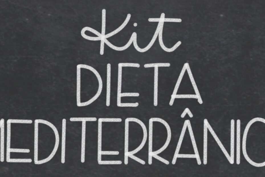 Kit Dieta Mediterrânica PNPAS 4