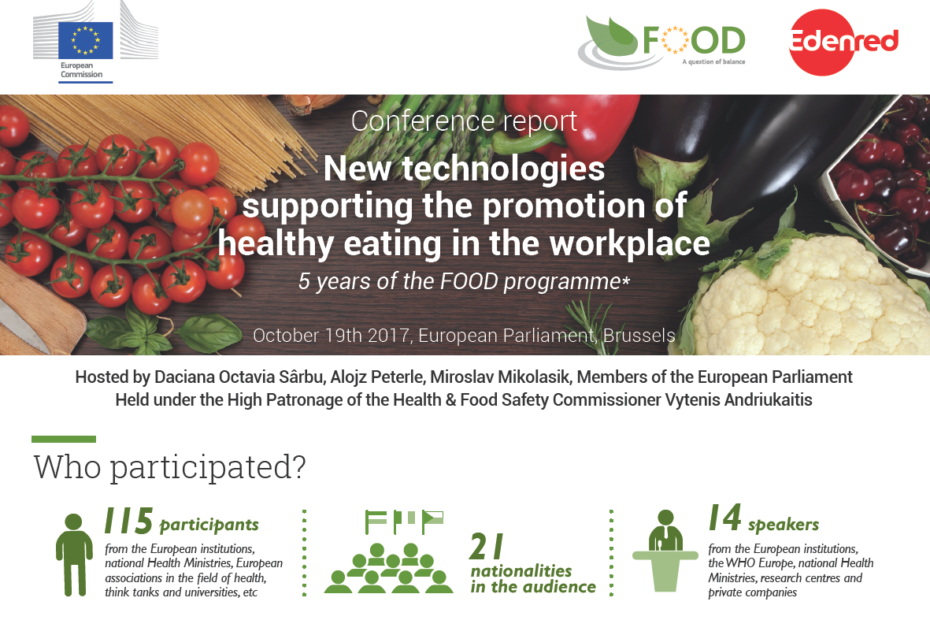 Resumo da conferência - New technologies supporting the promotion of healthy eating | Programa FOOD 3