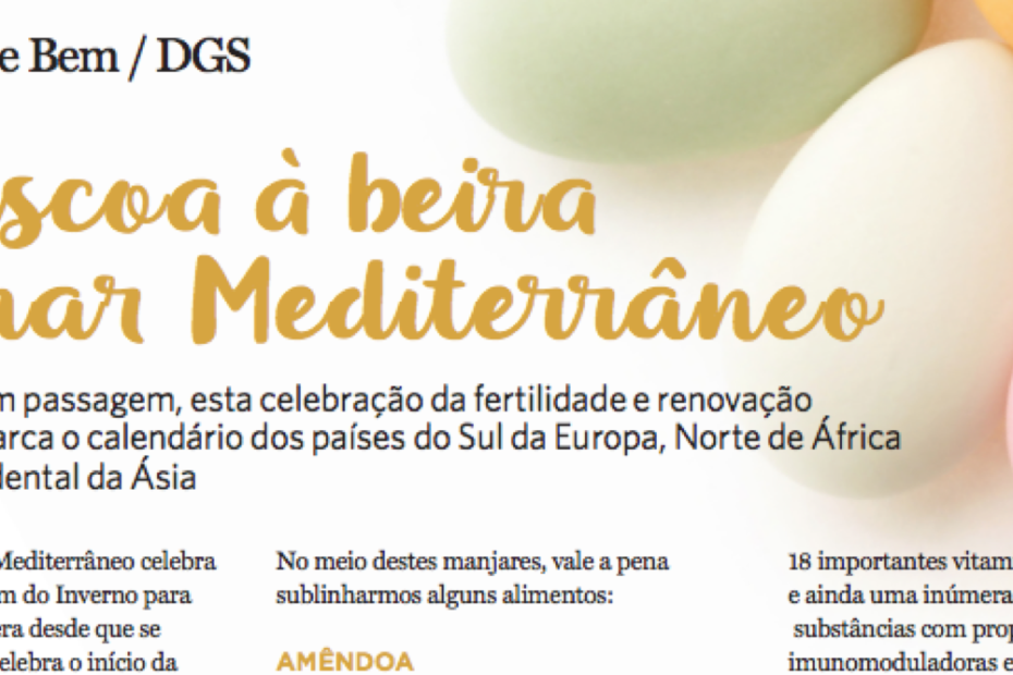 A Páscoa está a chegar ao Mediterrâneo | Sabe Bem 1