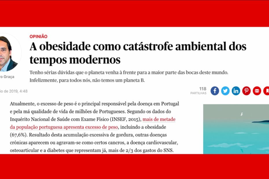 "A obesidade como catástrofe ambiental dos tempos modernos" 3
