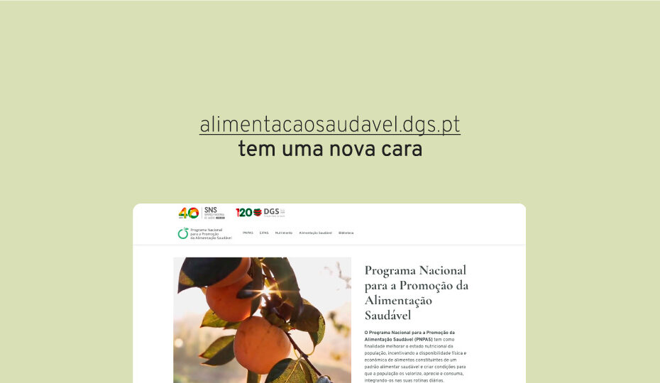 Conheça o novo sítio do PNPAS 5 Conheça o novo sítio do PNPAS 5