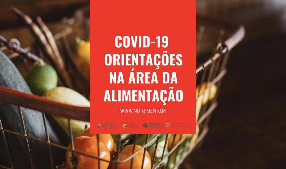 COVID-19 Orientações na área da Alimentação 3
