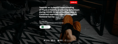 Resultados do "REACT-COVID - Inquérito sobre alimentação e atividade física em contexto de contenção social" publicados na revista Nutrients 5