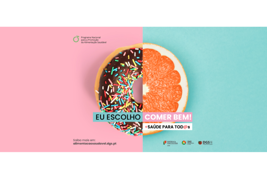 O Ministério da Saúde lança nas redes sociais a campanha “Eu escolho comer bem!”, pontapé de saída para passar do plano à prática 2