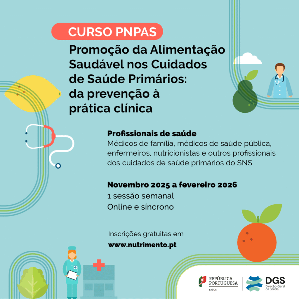 PNPAS lança cursos inovadores para capacitar autarquias e profissionais de saúde dos CSP na promoção da alimentação saudável 2 PNPAS lança cursos inovadores para capacitar autarquias e profissionais de saúde dos CSP na promoção da alimentação saudável 2