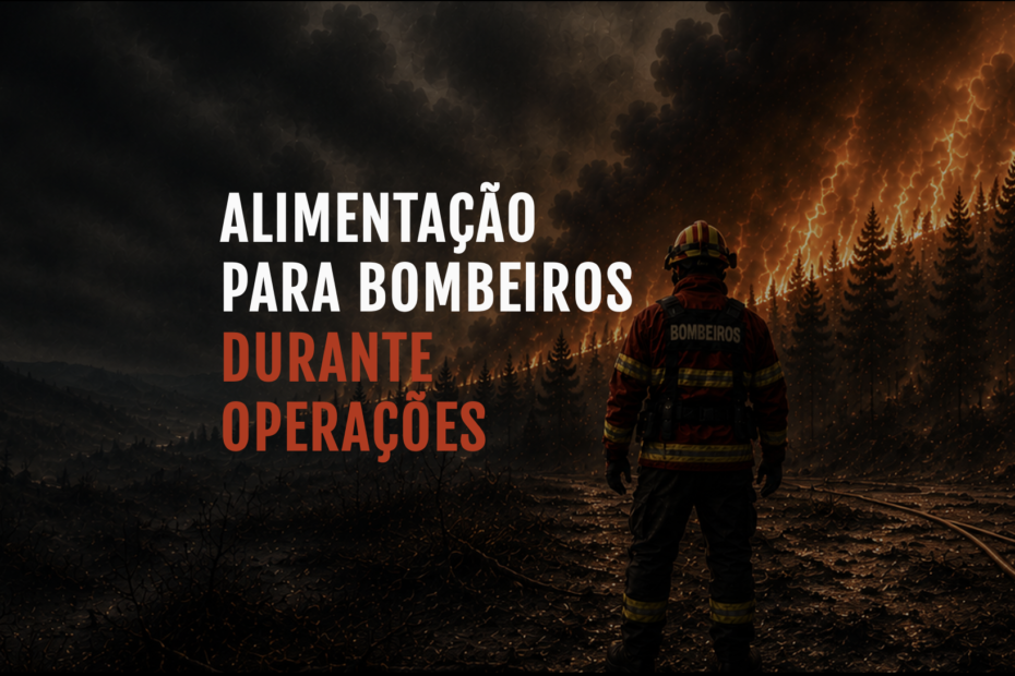 DGS e Proteção Civil divulgam recomendações de alimentação para bombeiros em combate a incêndios florestais 1