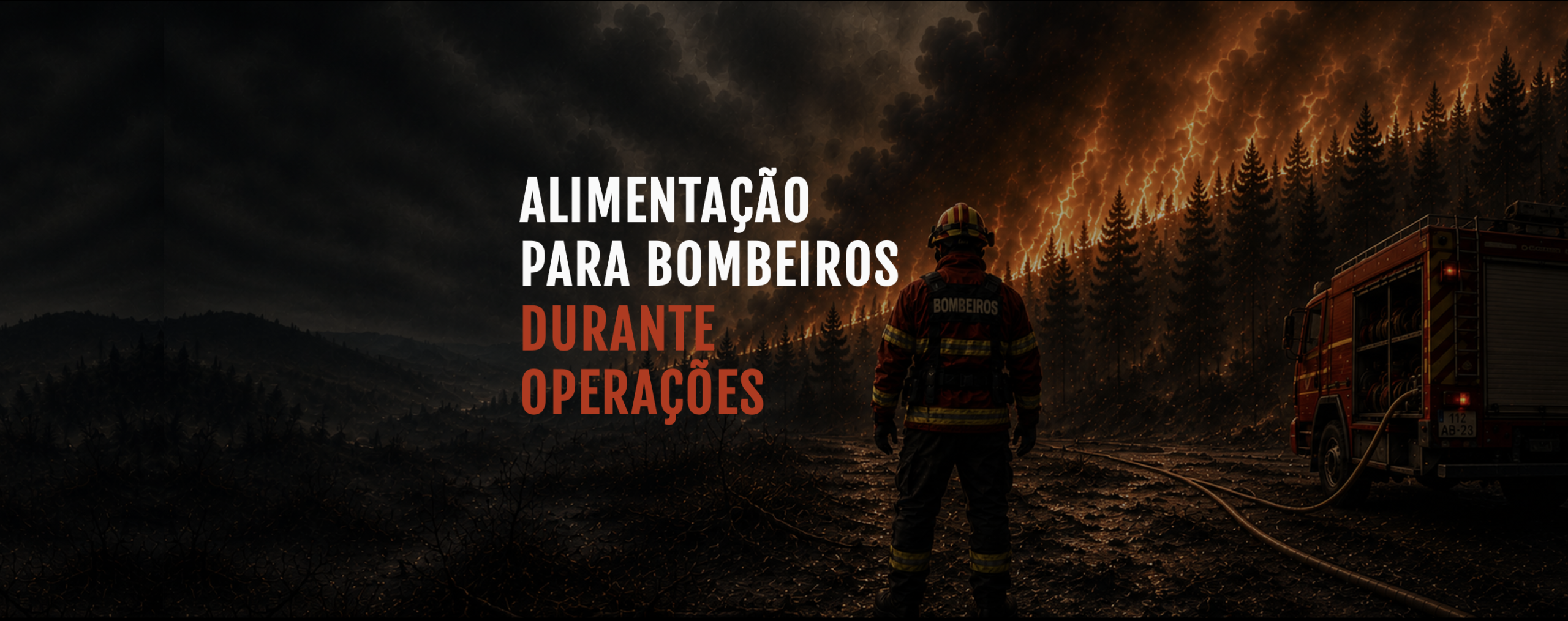 DGS e Proteção Civil divulgam recomendações de alimentação para bombeiros em combate a incêndios florestais 2